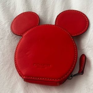 Disney x Coach coin purse